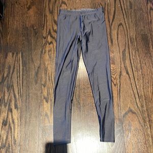 Cheryl Kids shiny Lycra leggings size L